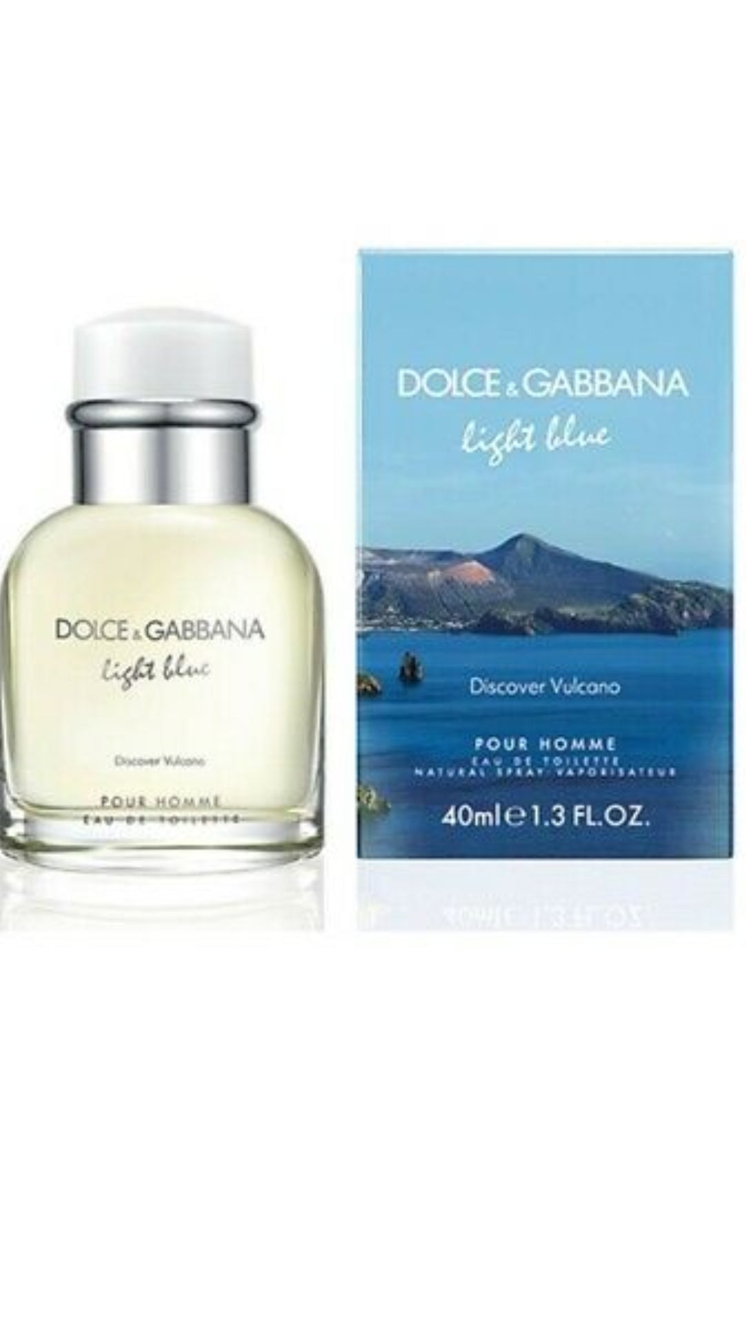 Dolce Gabbana Light Blue Discover Vulcano Pour Homme Eau de